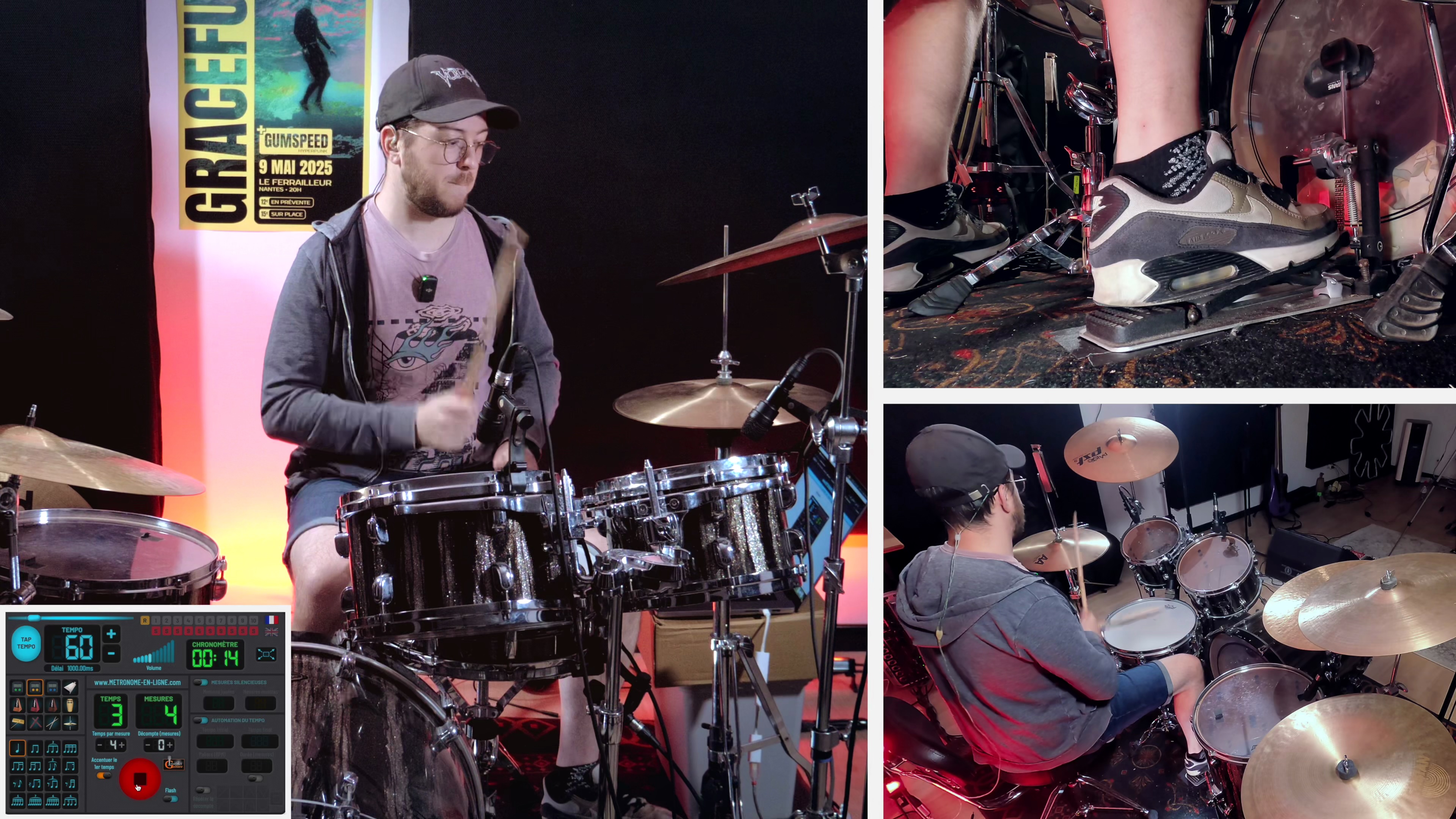 MODULE 8 – Le Secret des batteurs solides : Le Métronome (BONUS)